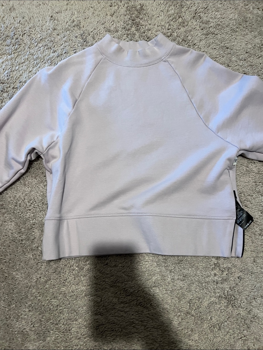 On Light Lavender Crewneck Sweatshirt